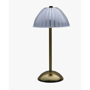 Mikasa Rechargeable LED Table Lamp W/ 3 Light Modes & Dimmable Features - USB Ty